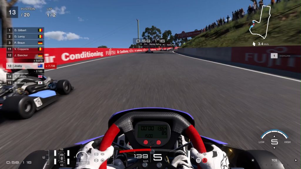 Karting in Gran Turismo 7