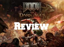 Doom: the Dark Ages key art with the logo standing above the word Review
