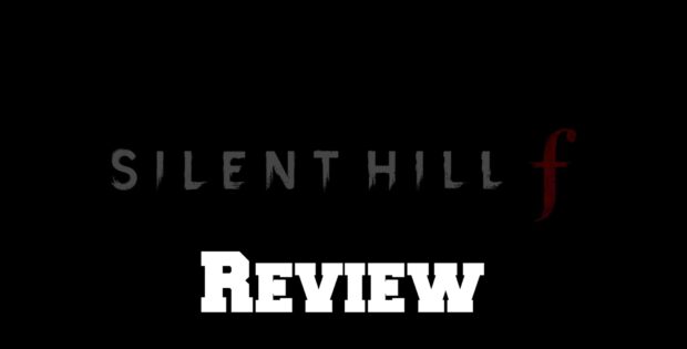 The Silent Hill f splash screen with the word "Review" written under it.